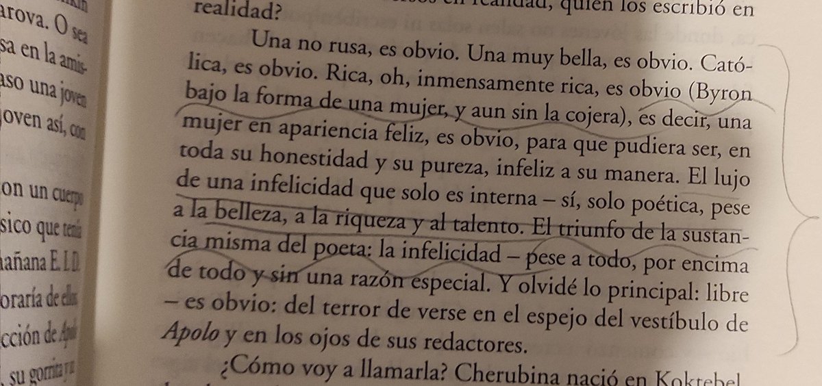 ladylibrorojo's tweet photo. "Liberarla de ese cuerpo mediocre - de carne y de días - darle otro cuerpo: el suyo.¡Dejarla ser ella misma! La misma que en sus poemas, darle al alma una carne distinta,darle el cuerpo de su alma"
#VivaVozDeVida #MarinaTsvietaieva
Y sigue:
(y su entusiasmo, byroniano, es el mío) https://t.co/HAYFQZ3ywV