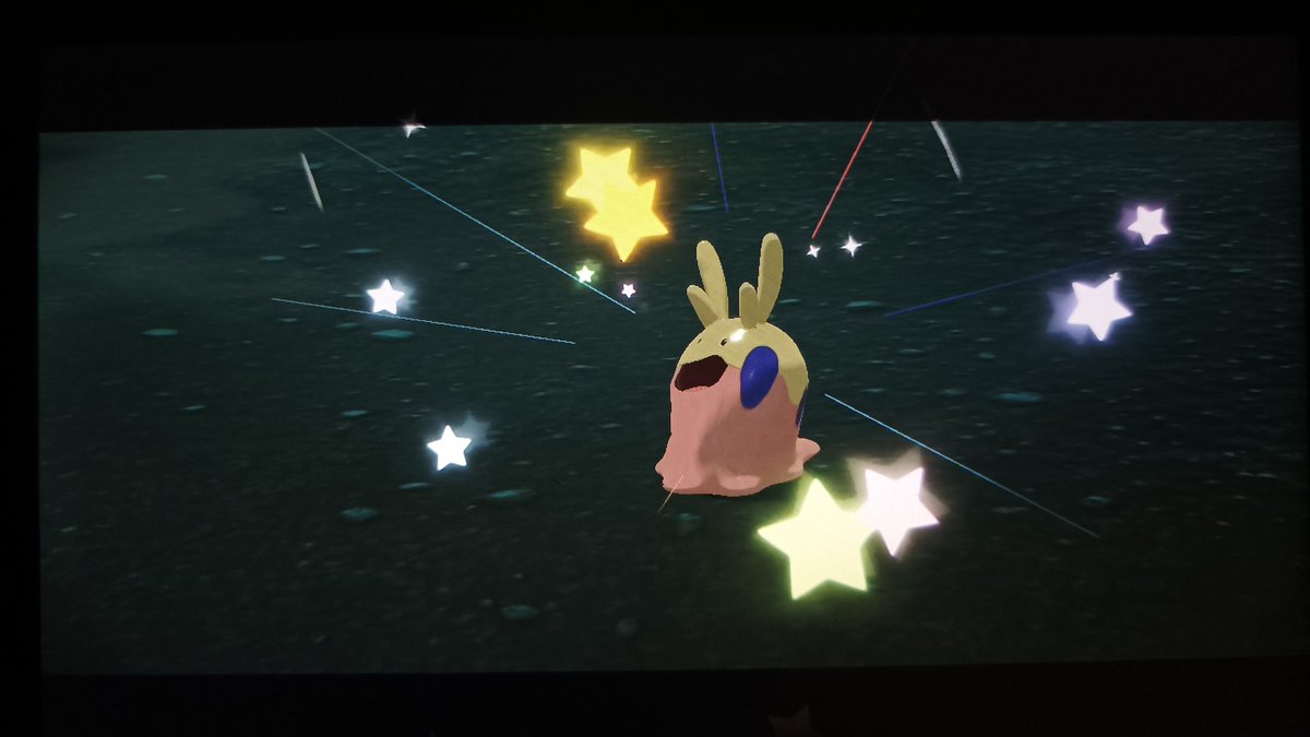 📖6/17📖: Colimucus de Hisui shiny
➡️ Évolution de Mucuscule shiny trouvé en 1 seule Mégapparition 😉

Trop de chance! 😄