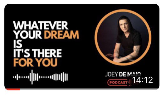 turkchgo's tweet image. A very inspiring fourteen minutes from @realJoeyDeMaio make sure to subscribe he has a lot more planned!! youtu.be/SWfignsbmlo