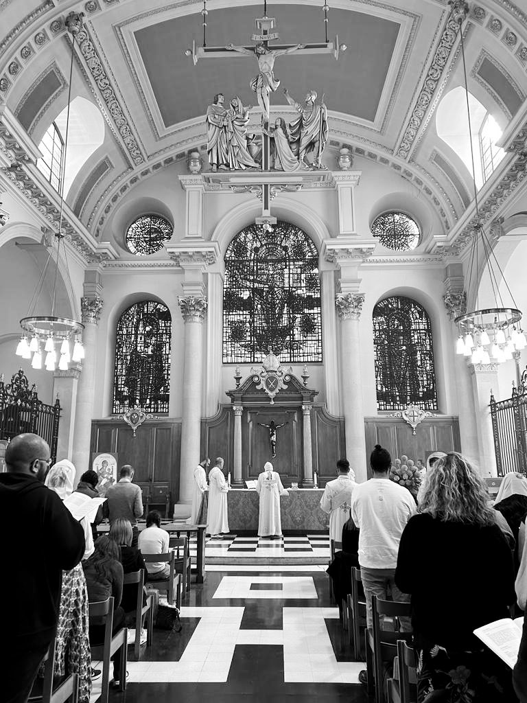 One of the highlights of my month is celebrating Divine Liturgy with our wonderful <a href="/StPaulMinistry/">St. Paul Ministry</a> community.

Today’s sermon reflected on steps to addressing challenges:
Identify the challenge
Recognise our limitations
Place it in the hands of our omnipotent God
Trust and wait