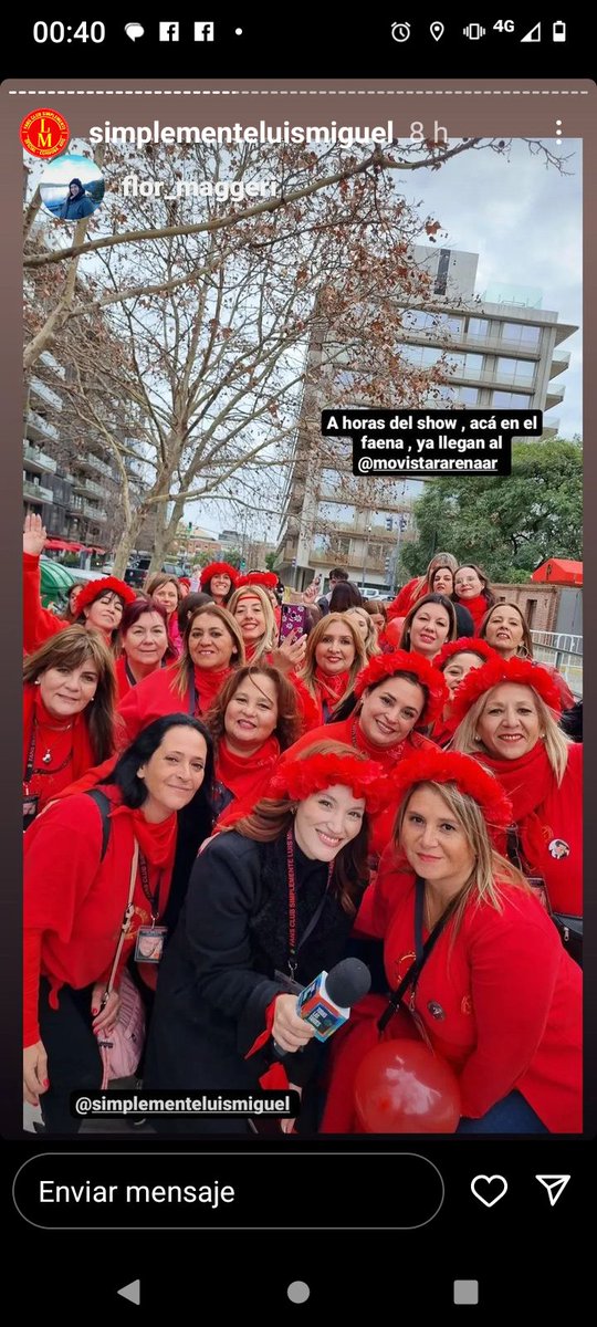 SimplementeLM's tweet photo. @LMXLM Siempre el mejor !! #LaBandaDelRojo presente !! Mil gracias siempre https://t.co/xqBpykLRXd
