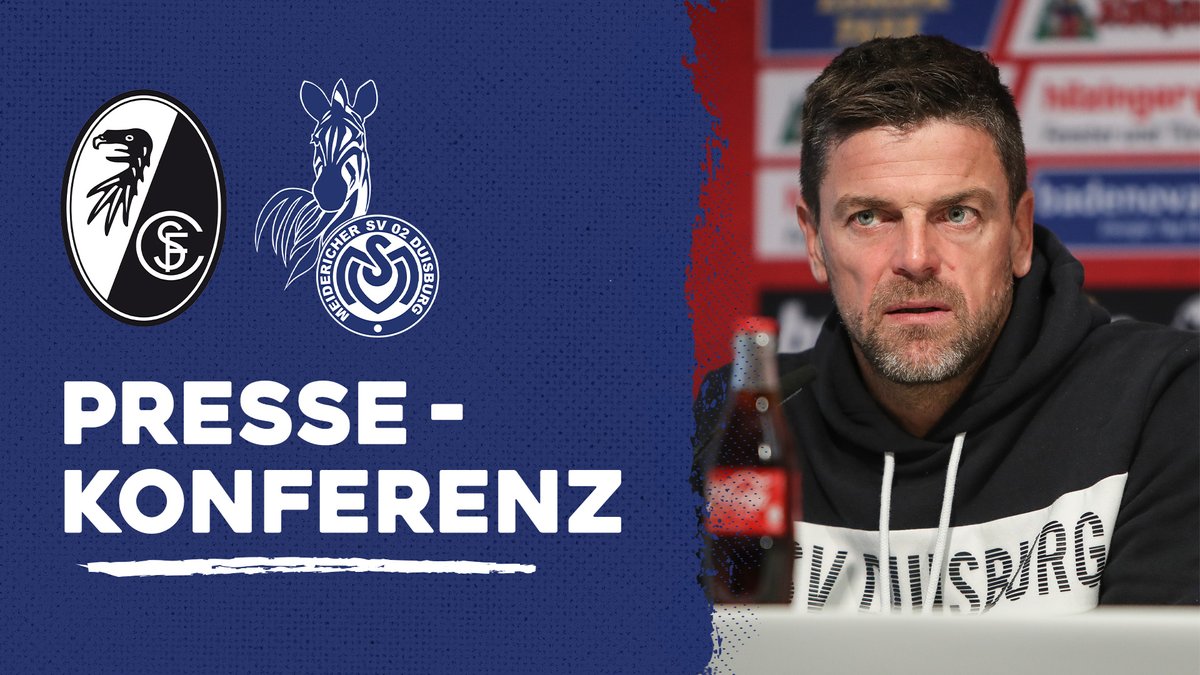 MSVDuisburg's tweet photo. Warum #MSV-Cheftrainer #Ziegner das Ergebnis gegen die U23 des SC Freiburg für "leistungsgerecht" hält: Die Pressekonferenz nach dem Spiel ist online und gibt Aufschluss! 

 📺https://t.co/1ChFqQlO6F

#WeilDUesBist #SCFMSV #3Liga https://t.co/35Av1RB0gJ