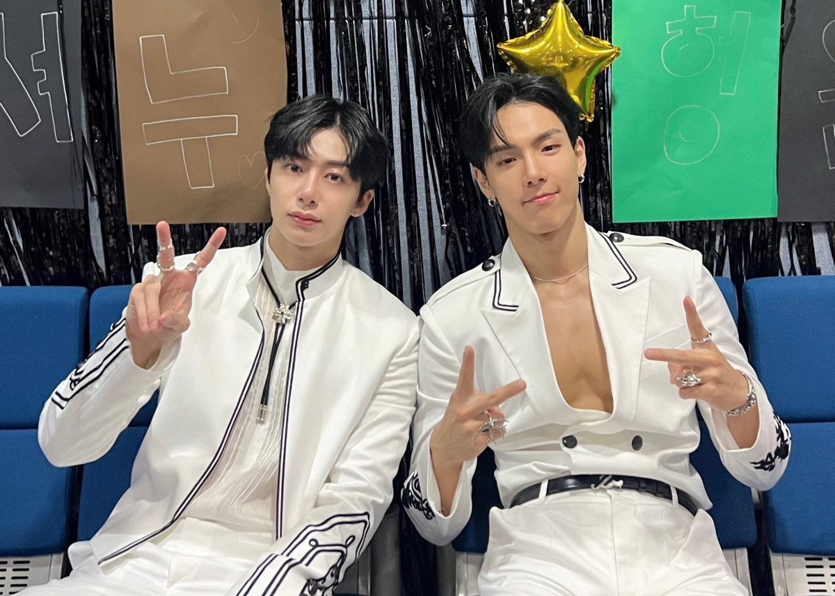 📸 230806 #モンスタエックス #ショヌ #ヒョンウォン SBS #人気歌謡