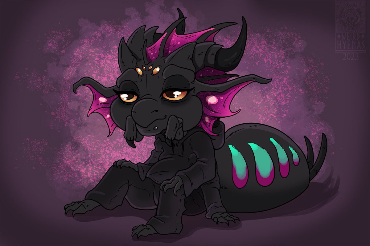 New look who dis 🕷️🕸️
Can't be a mumther of spoods without adding *some* tarantula to Durg 💜