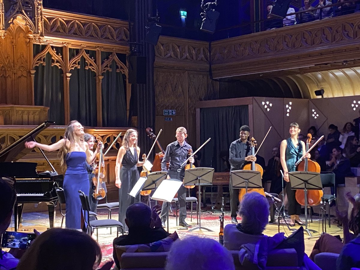 croxburgh's tweet image. #edintfest  Opening Night at the Hub was truly astounding tonight. The energy and musicianship was off the scale 🌟🌟🌟🌟🌟 This is going to be a magical 3 weeks in #Edinburgh ⁦@edintfest⁩ ⁦@NickyBenedetti⁩