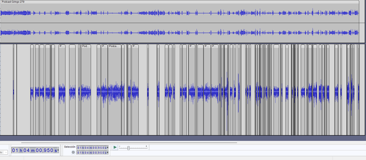 Cuando te toca editar el podcast y el tiempo que te lleva es x10 debido a que uno de tus compañeros no silencia todo lo que deberia...

En el proximo podcast se le mata y listo :)