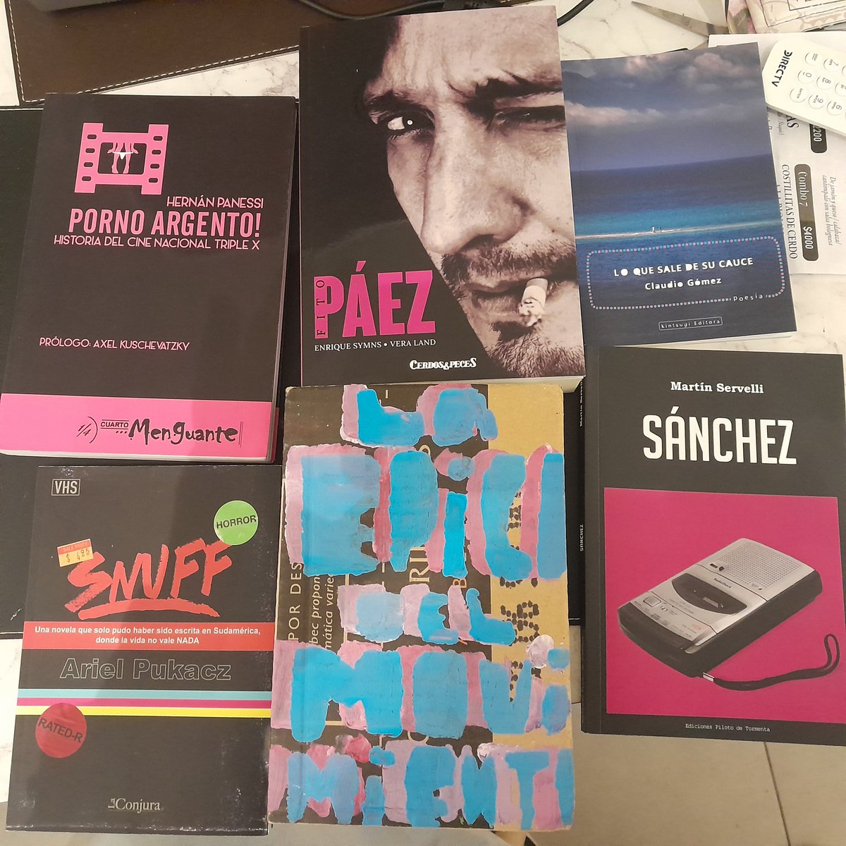 JulianMMarcel's tweet photo. Cosecha de la #FED23
@hernanpanessi, Vera Land / Enrique Symns, Claudio Gómez, @volumenIV, Rodolfo Edwards, Martín Servelli. https://t.co/BLzM3CQEUB