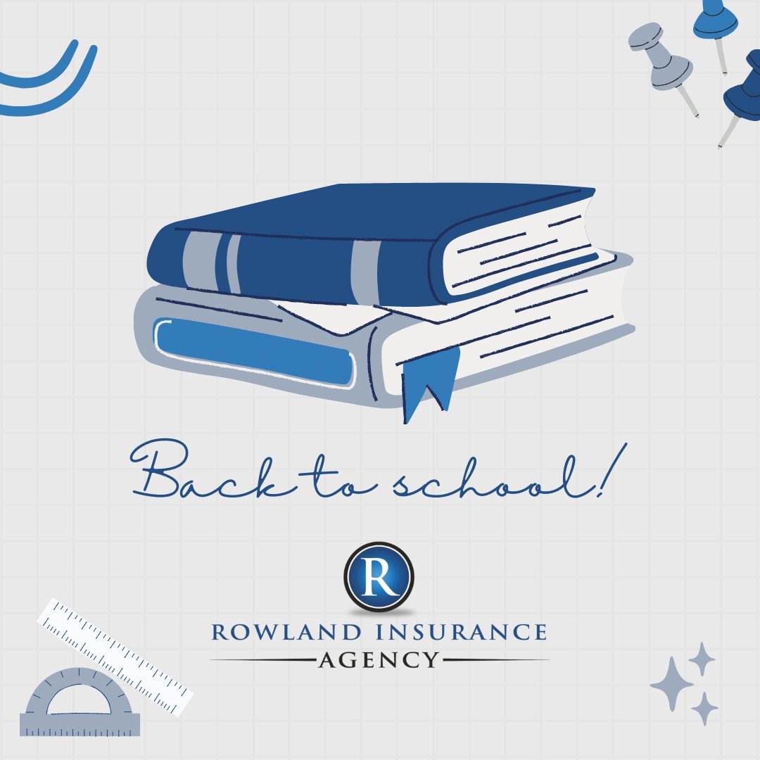 Wishing all the students, teachers and staff a successful and safe school year ahead from Rowland Insurance Agency! 📚🏫

#BacktoSchool #CoverageYouCanCountOn #SuccessInSchool #InsuranceSupport