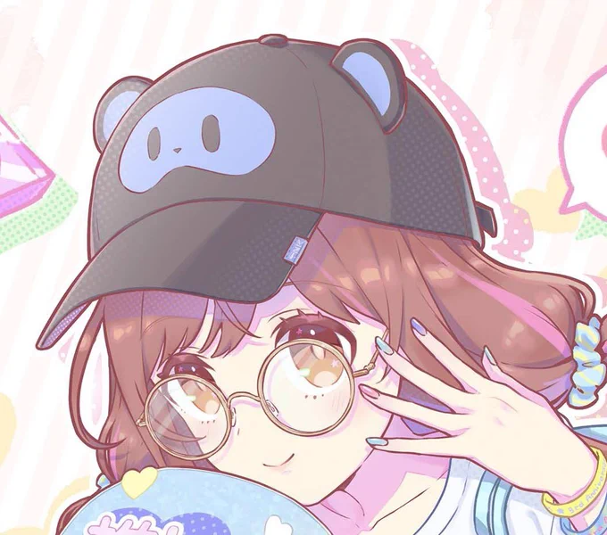 たまきちゃんとタヌキの組み合わせ本当にすき… アクキーでたまきちゃん(タヌキ)とか作ってほしい… #白藤環強化月間