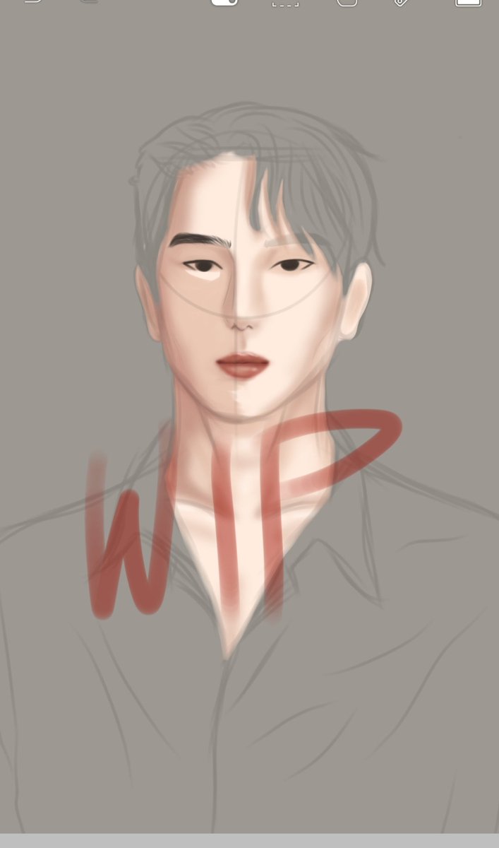 trying the lineless art style
WIP