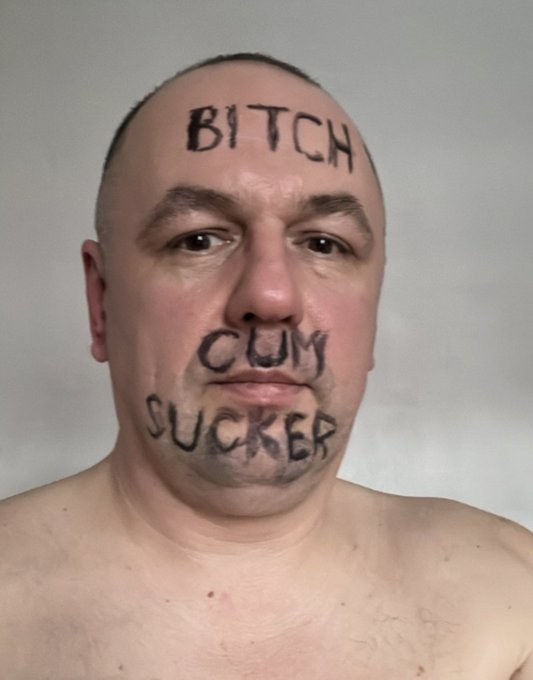 Greet another toy in my collection #AndreiMirceaDiciuc Pussyfree married wanker. look at that horrible<a href="/tag/andreimirceadiciuc"class="tags">#AndreiMirceaDiciuc</a>