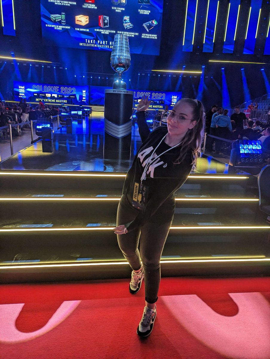 Absolut schönes Wochenende 😍
Danke #counterstrike für all diese tollen Menschen. Danke #IEM das ihr uns zusammen bringt 🥰 Hoffentlich bis nächstes Jahr 🥳