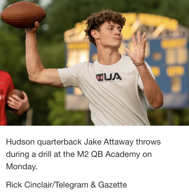 Jake Attaway - 2026 QB tweet media