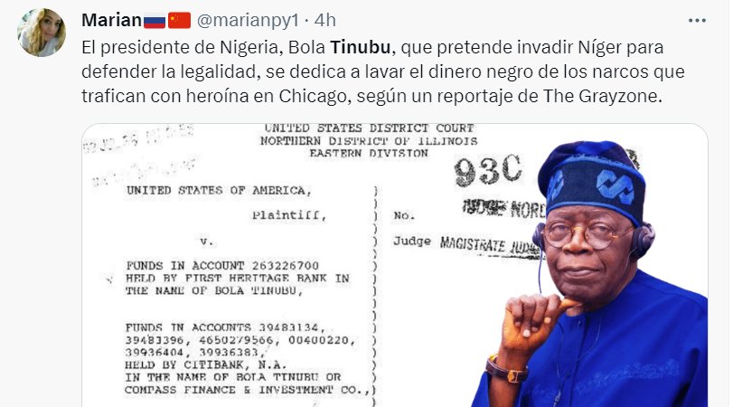 omoelerinjare's tweet image. Russian 🇷🇺 Wagner influencers are over cookies Tinubu!!!