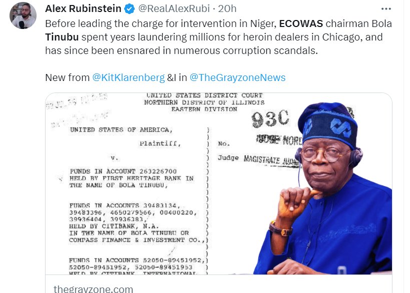 omoelerinjare's tweet image. Russian 🇷🇺 Wagner influencers are over cookies Tinubu!!!