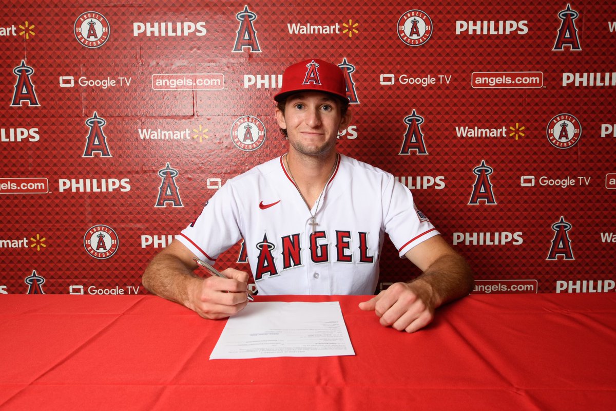 🖊️ to 📃 with the <a href="/Angels/">Los Angeles Angels</a> for <a href="/andyblake444/">Andy</a> 

#GoHalos // #RoarLionRoar🦁 // #OnlyHere🗽