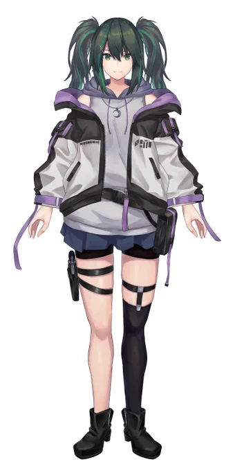 水上小夜さん()のキャラクターデザインを担当させていただきました!
