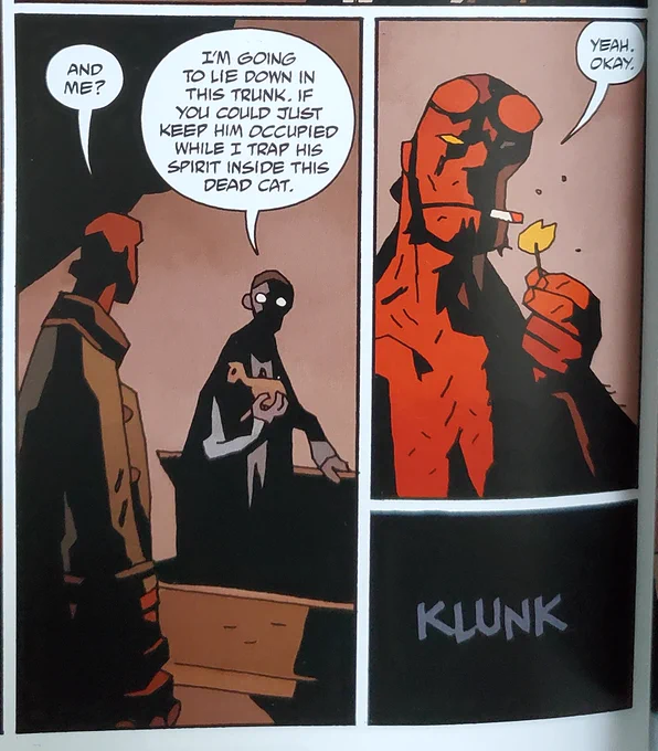 Hellboy is such a good comic.