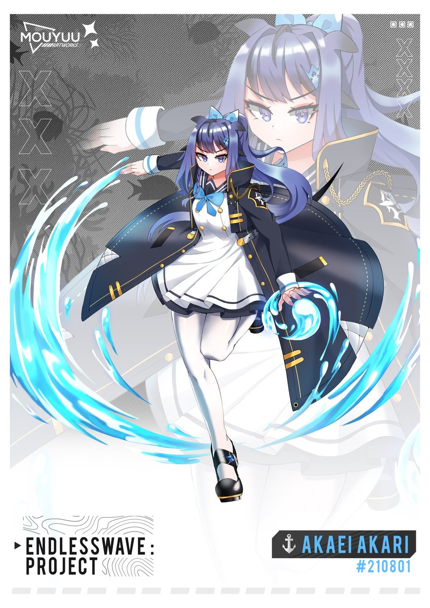 mouyuuz's tweet photo. 【 ENDLESS WAVE: PROJECT 】⚓
Akaei Akari 🌊
#Endlesswaveproject https://t.co/lIjKqOSwjU