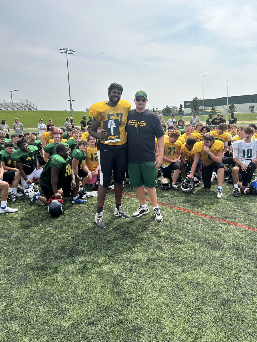 University of Alberta Football tweet media