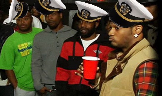 so glad we can confirm the knee gurr navy is REAL b4 the app maybe sinks 😂😂