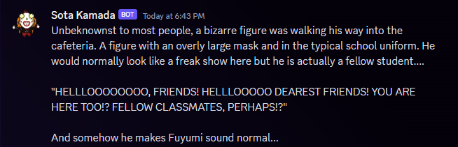 (This is what happens when I get back into Danganronpa verse.

Eventually I hit "using Lisa characters as a faceclaim" phase.)