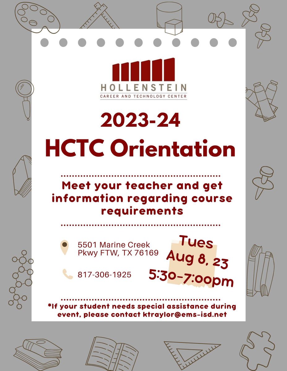 Can’t wait to meet the newest group of PCT students! Looking forward to a great year!! 👩🏼‍⚕️🩺❤️ #HCTCready #emsproud