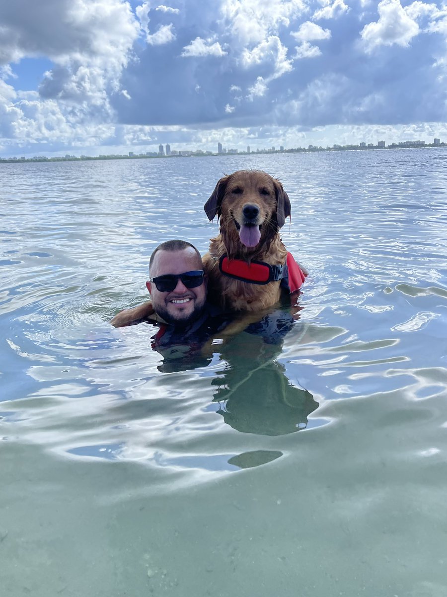 AlainMss's tweet photo. Arya’s first ever boat ride was a success! https://t.co/gjv0UyLOPf