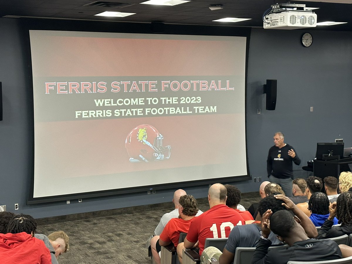 Coach Annese addressing Team 114 tonight at first full team meeting!