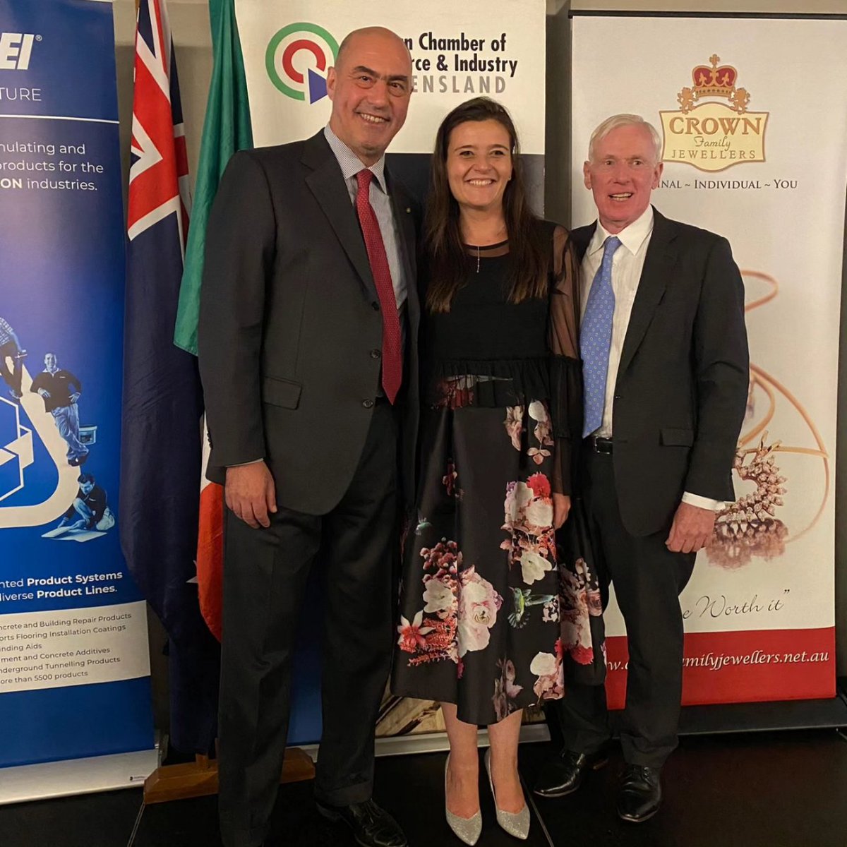 Cena di Gala della Camera di Commercio del Queensland: nel suo intervento, l'Ambasciatore Paolo Crudele ha illustrato lo stato dell'arte delle relazioni commerciali bilaterali tra Australia e Italia. 🇮🇹🤝🇦🇺 @ItalyinAU @ItalyMFA