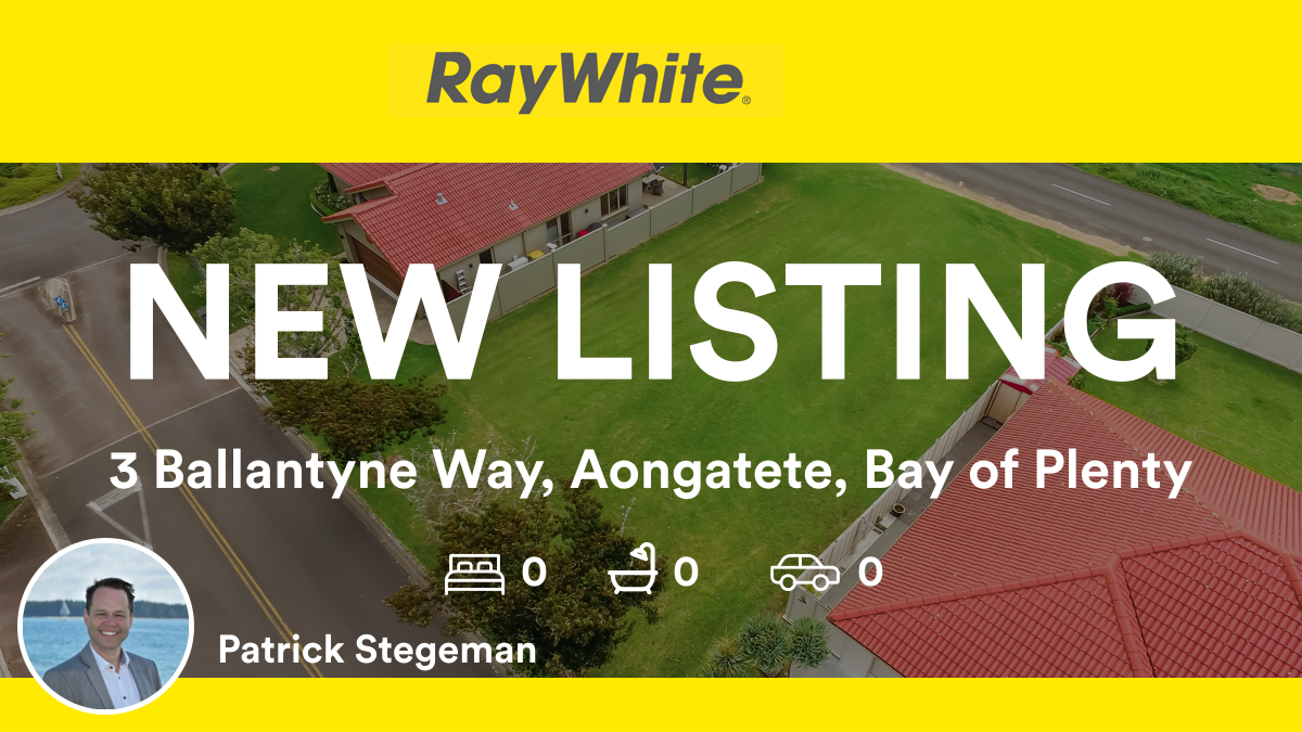 📍 3 Ballantyne Way, Aongatete, Bay of Plenty

My latest listing on RateMyAgent.

rma.reviews/kt4fbiI8hlgj

...
#ratemyagent #realestate #Ray_White_Bayfair