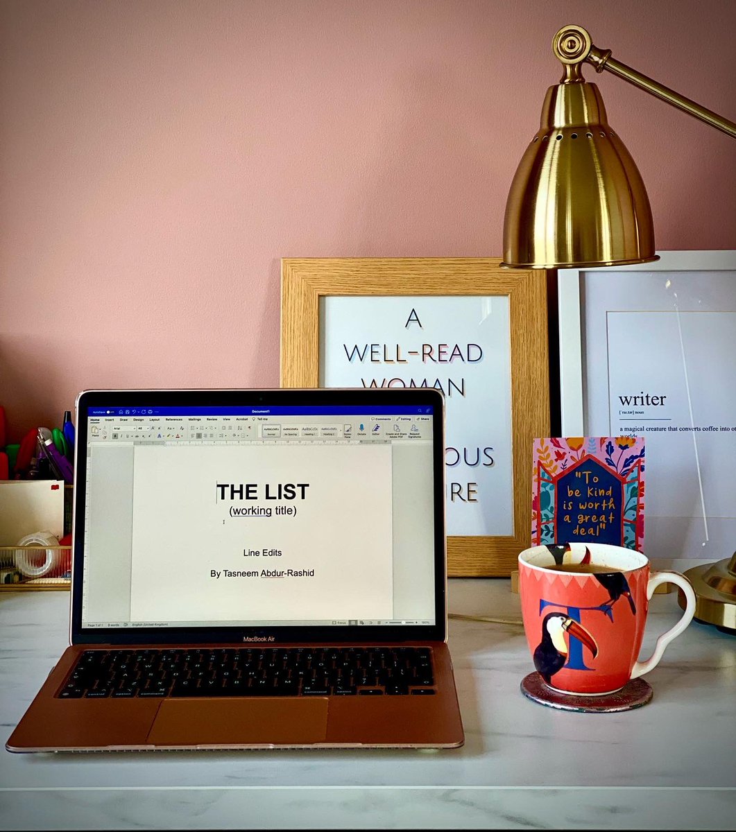 Line edits for book 2 are back & my lovely editor wants them done in less than 2 weeks 😅😅😅 there go my summer holiday plans, my day job, my kids, my life….. it’s all going to be worth it.. right?? #amwriting #writingcommunity