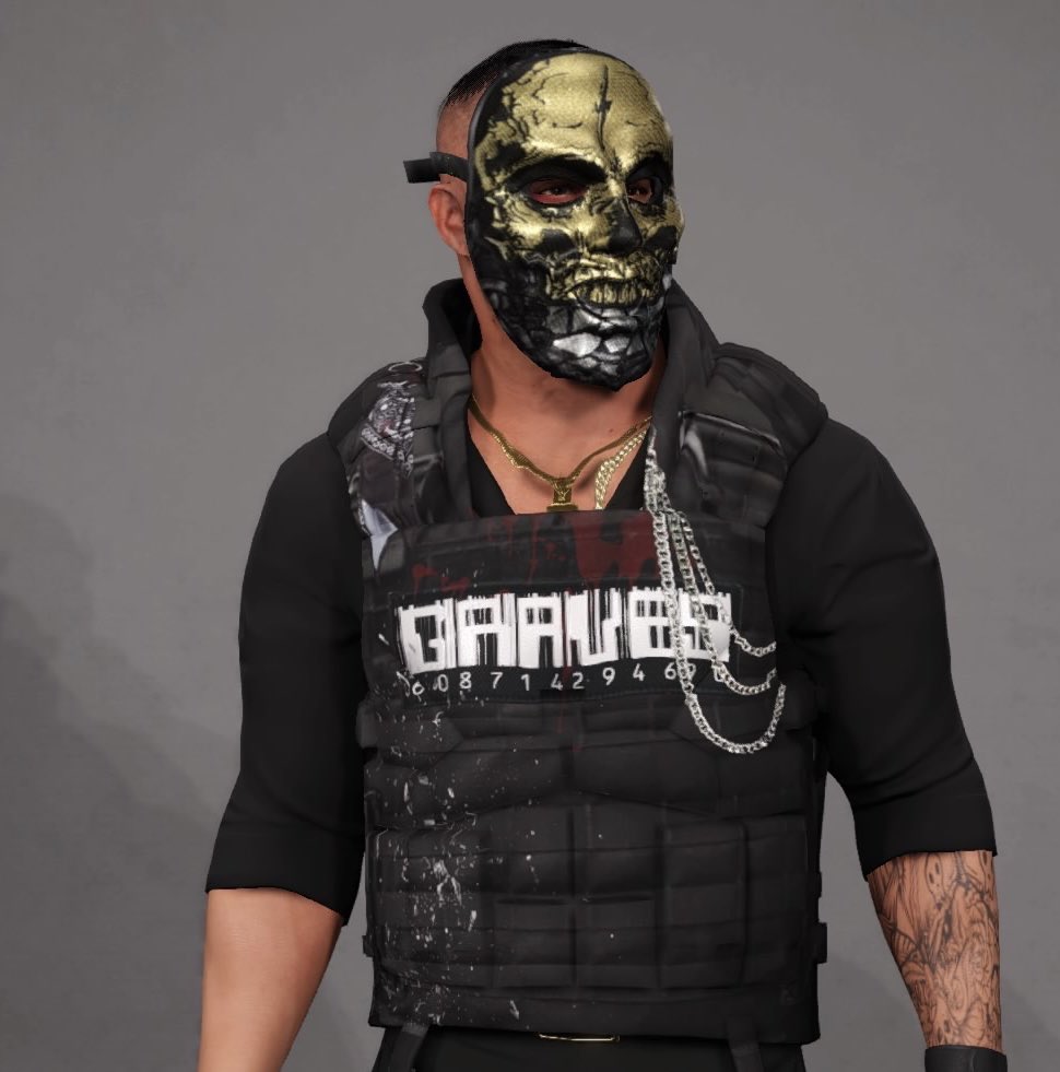 turf1654's tweet photo. And an updated Vest and mask for the leader of GRAVE COMPANY https://t.co/OYEbo8O1oc