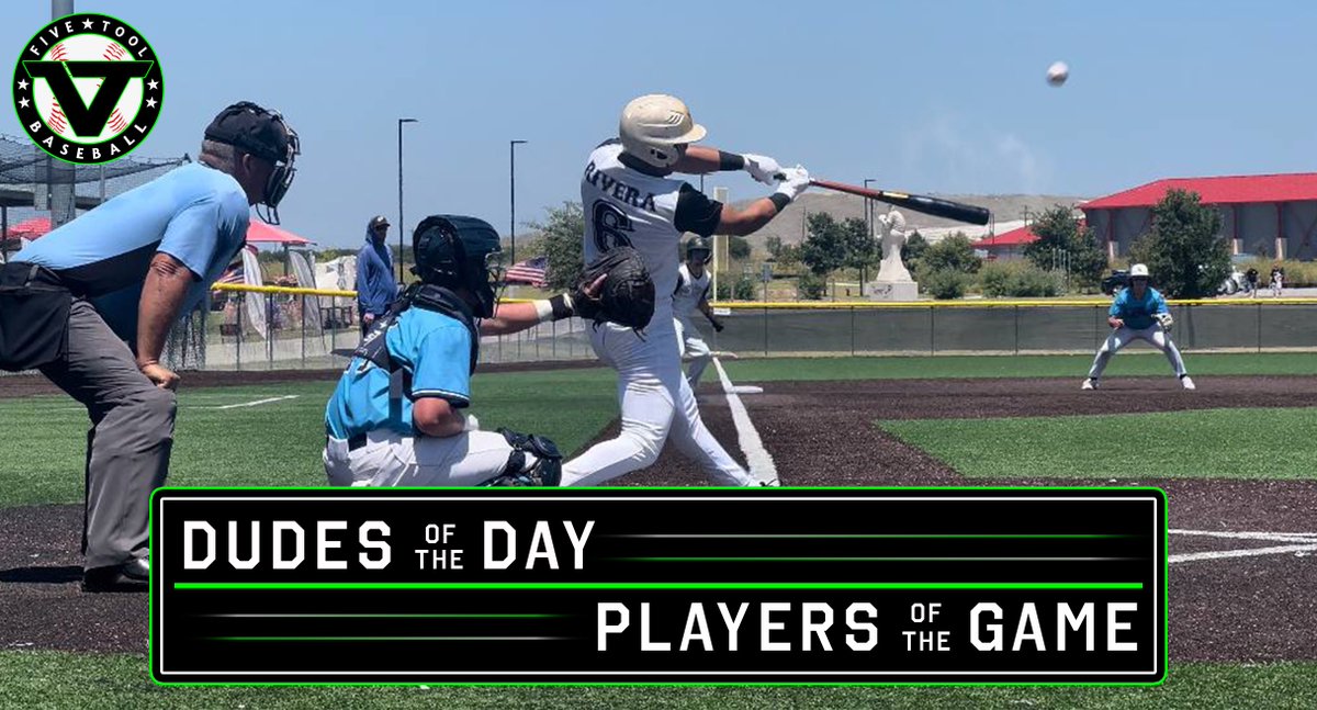 Five Tool Baseball (@fivetool) on Twitter photo Dudes of the Day/Players of the Game: Saturday, August 5, 2023
🌴<a href="/FiveToolCA/">Five Tool California</a>
🤠<a href="/FiveToolTexas/">✭Five Tool Texas✭</a>
👉 fivetool.org/news/dudes-of-… Dudes of the Day/Players of the Game: Saturday, August 5, 2023
🌴<a href="/FiveToolCA/">Five Tool California</a>
🤠<a href="/FiveToolTexas/">✭Five Tool Texas✭</a>
👉 fivetool.org/news/dudes-of-…