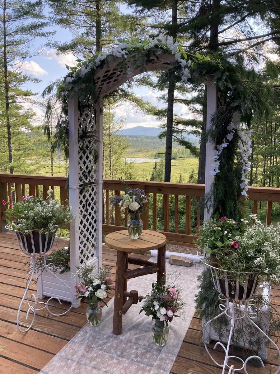 Looking for a wedding venue? We are booking for 2024 now. Vic@paulsmithsvic.org #Adirondacks