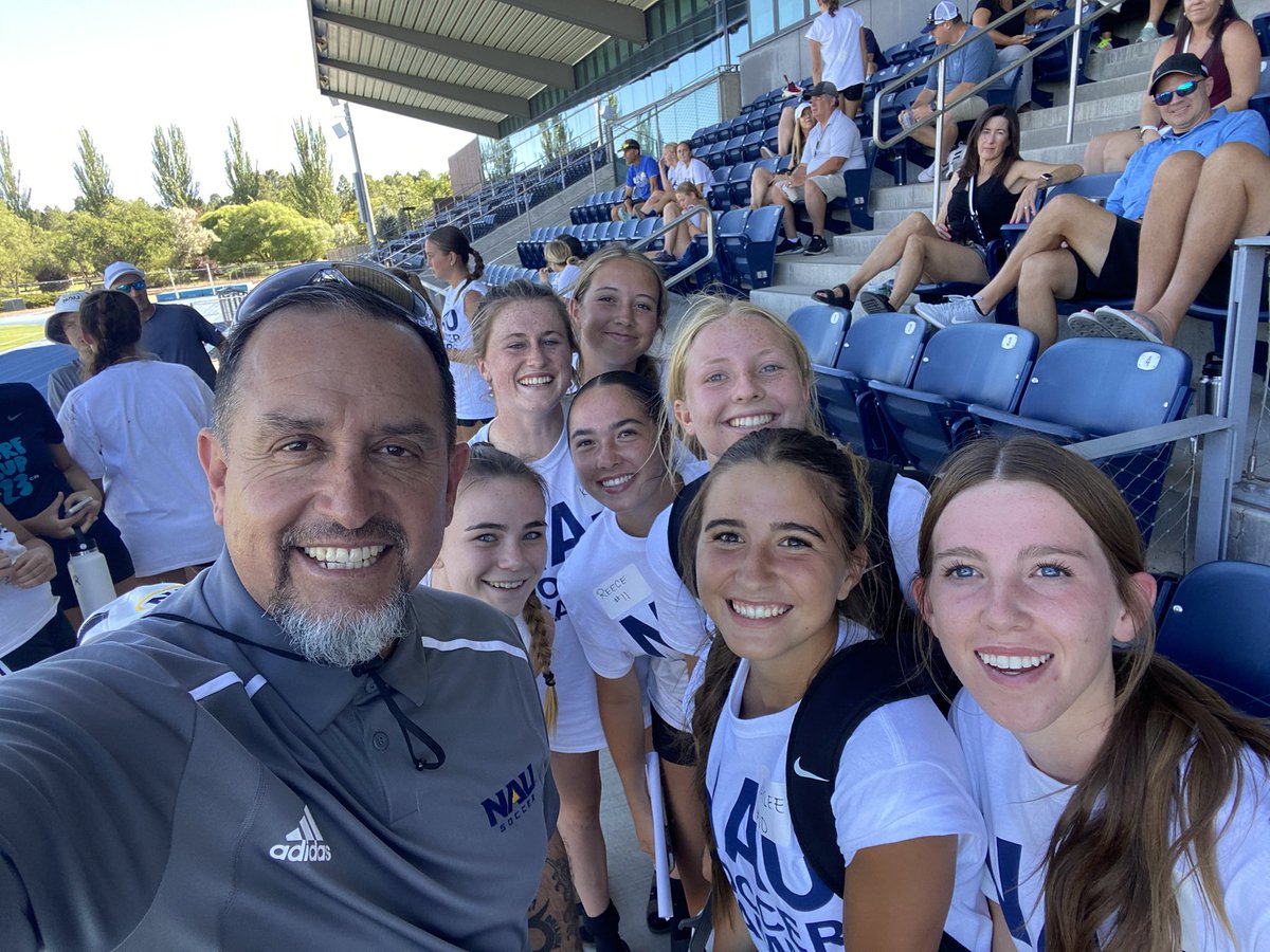 mya_stenehjem's tweet photo. I had so much fun at the NAU ID camp! I loved the competitive environment and enjoyed the experience!
@NAUWomensSoccer 
@RoyalsFCAZ 
@Rreichwald27 
@Kaylee3Muniz 
@chloe_chapman4 
@ImYouthSoccer 
@ECNLgirls 
@ImCollegeSoccer https://t.co/V9vnlSCdKb