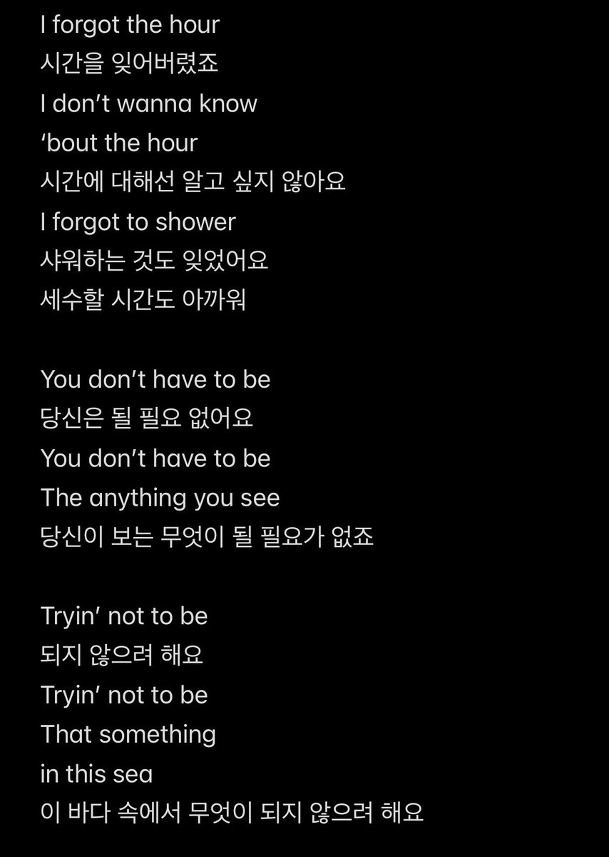 uRMyseason's tweet photo. Spring’s always been here
I will sleep in her eyes 
봄날은 항상 여기 있었어요
나는 그녀의 눈 속에서 잠들 거예요

230806 남준의 미발매곡 가사 번역(직/의역) https://t.co/TLTFB7zRK0