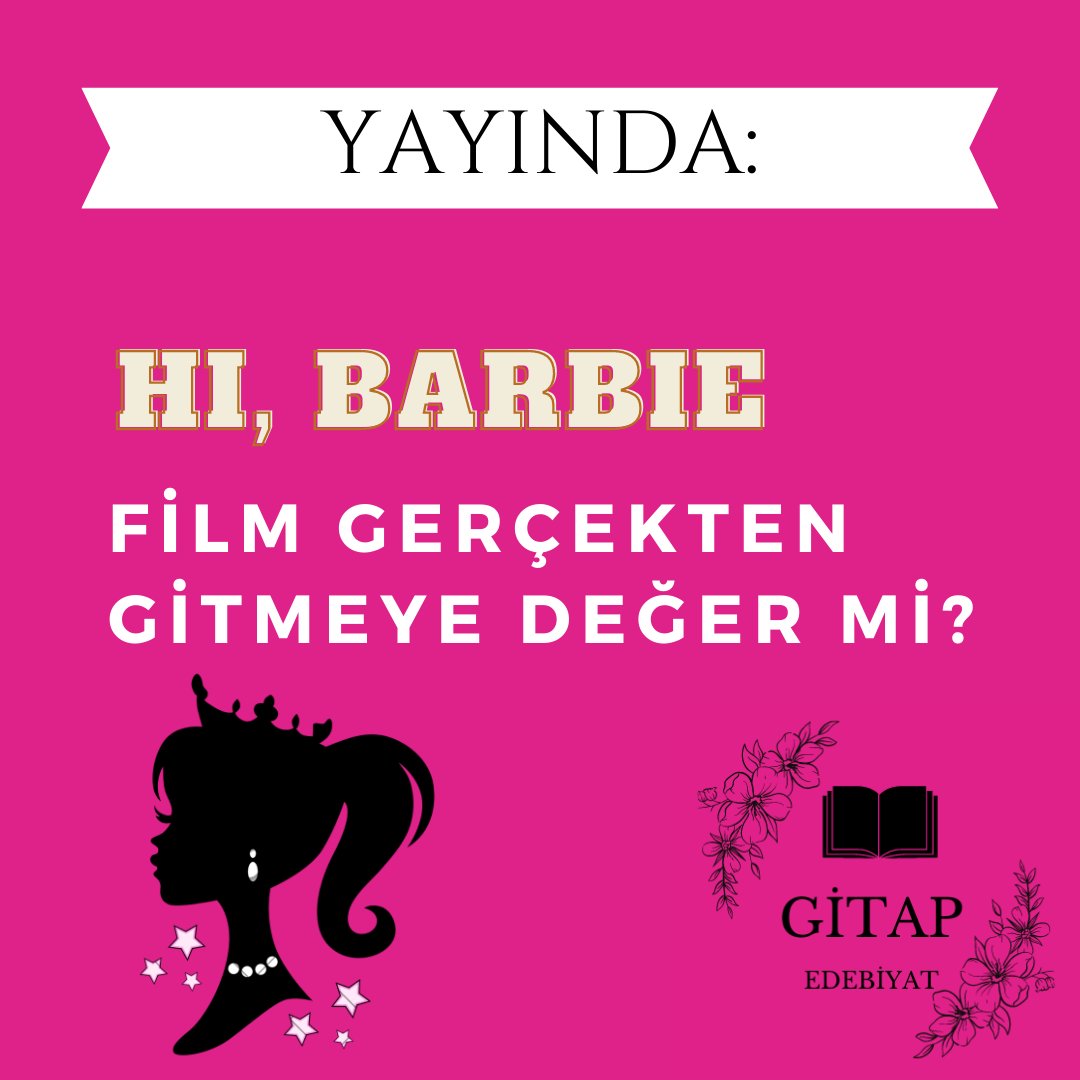 Gündeme özel yeni yazı: 'Hi Barbie: Film Gerçekten Gitmeye Değer Mi?'📚💖

Okumak için sitemizi ziyaret etmeyi unutmayın:⬇️
gitapedebiyat.com/post/hi-barbie…

#edebiyat #yazı #GitapEdebiyat #YeniYazı #Film #Barbie #Eleştiri #Sinema #FilmEleştirisi