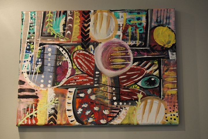 Scrapbookinandy's tweet photo. Art of the Day: "colorful abstract art by valv". Buy at: https://t.co/vjRY1Pg5Ju https://t.co/v1YKBbFtAQ