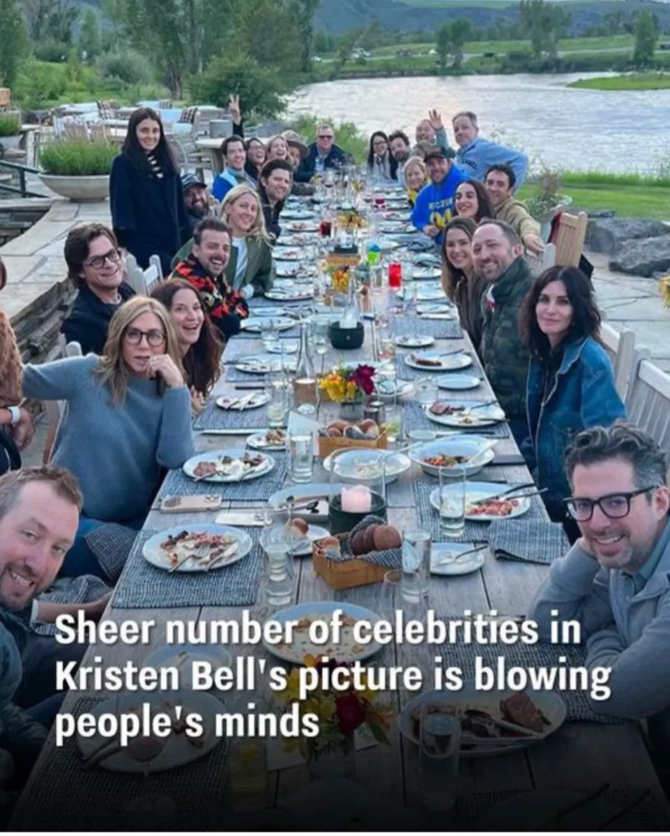 The table Meggy wishes she was apart of and we are all thankful all these celebrities (and others) have the brains to blacklist her.