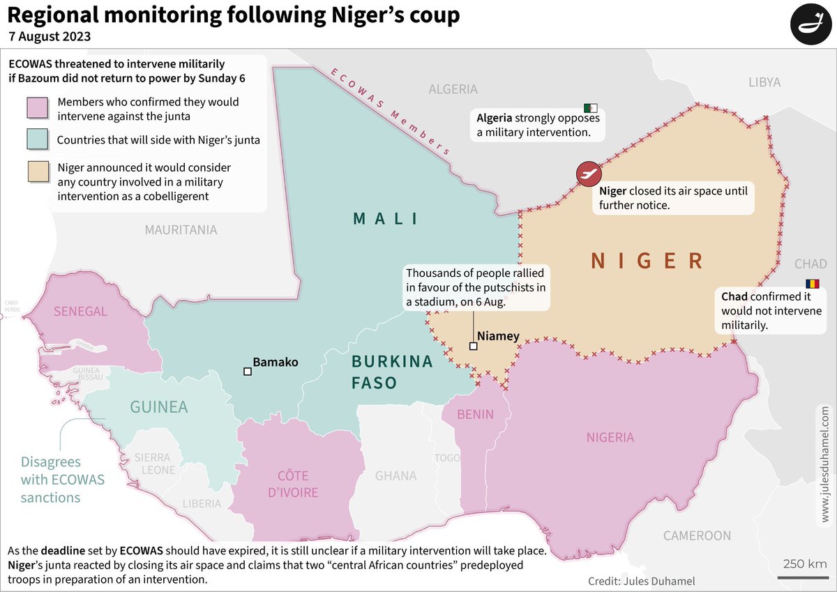 Re: [情報] 西非國家經濟共同體向尼日政變方發出通牒