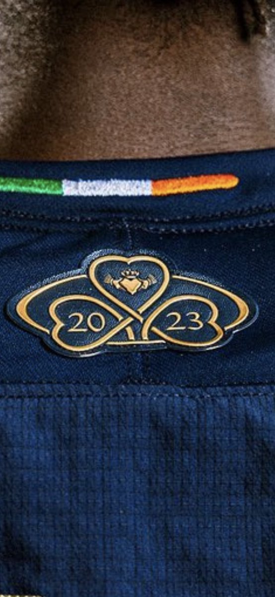 Respect the level of detail that went into putting a claddagh ring on these. Do the married players wear this logo on the front of the jersey?