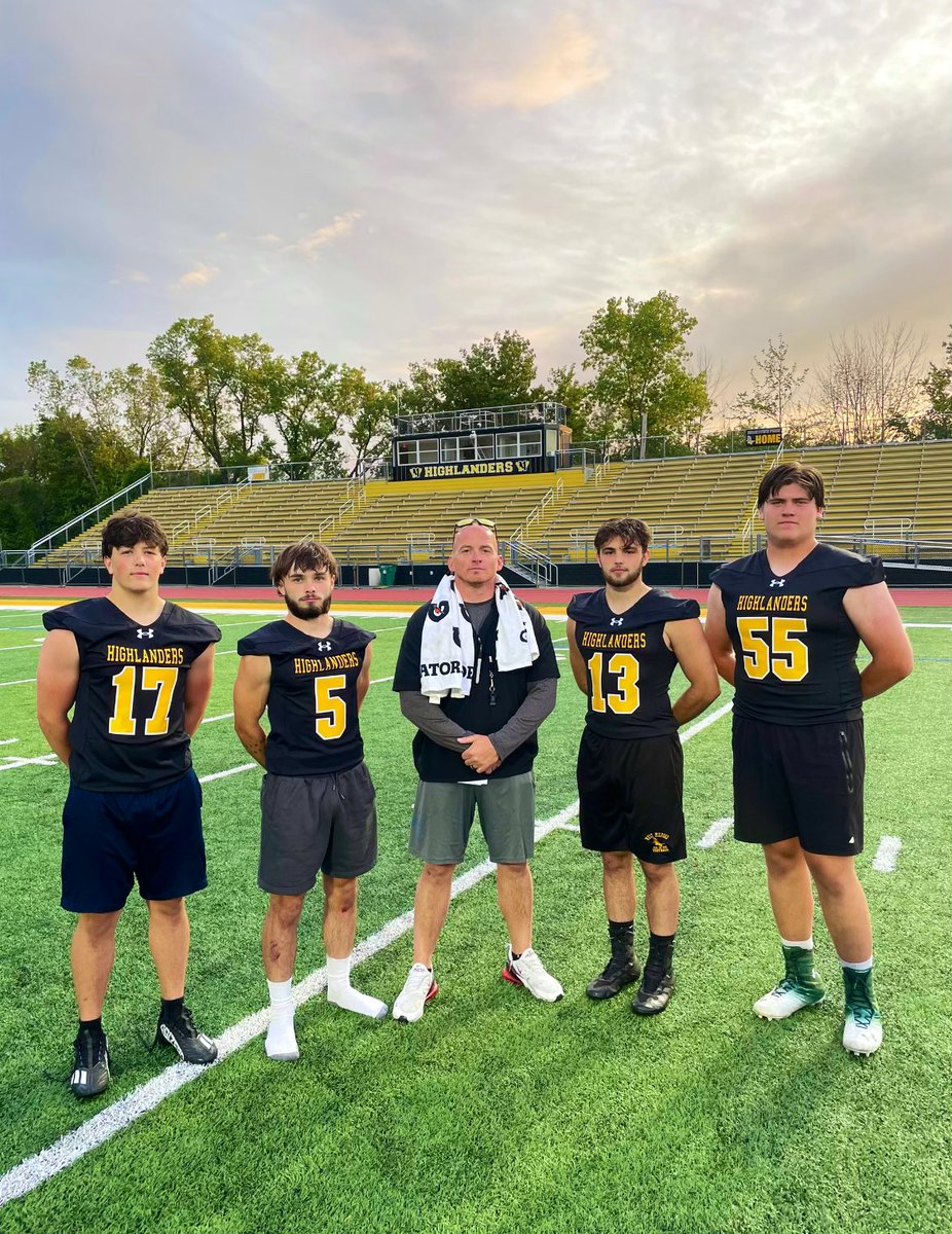 WMFBBC's tweet photo. Vacations over! Tomorrow morning we get back to work! Also want to congratulate and highlight our 4 captains for the 2023 campaign! Tyler Genuardi, Nate Ford, Jake Schwarzlow and Spencer Ribitzki #IEAT #PutTheBallDown #REVENGE https://t.co/eXNO5DbTHB