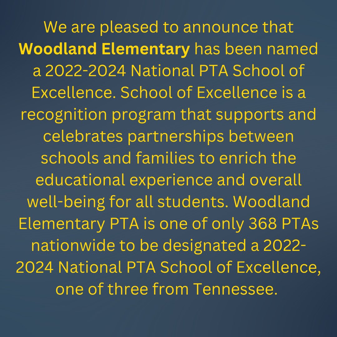 woodlandptajc's tweet photo. Thank you to everyone involved in Woodland PTA for helping make this possible. https://t.co/EyocRhoeif