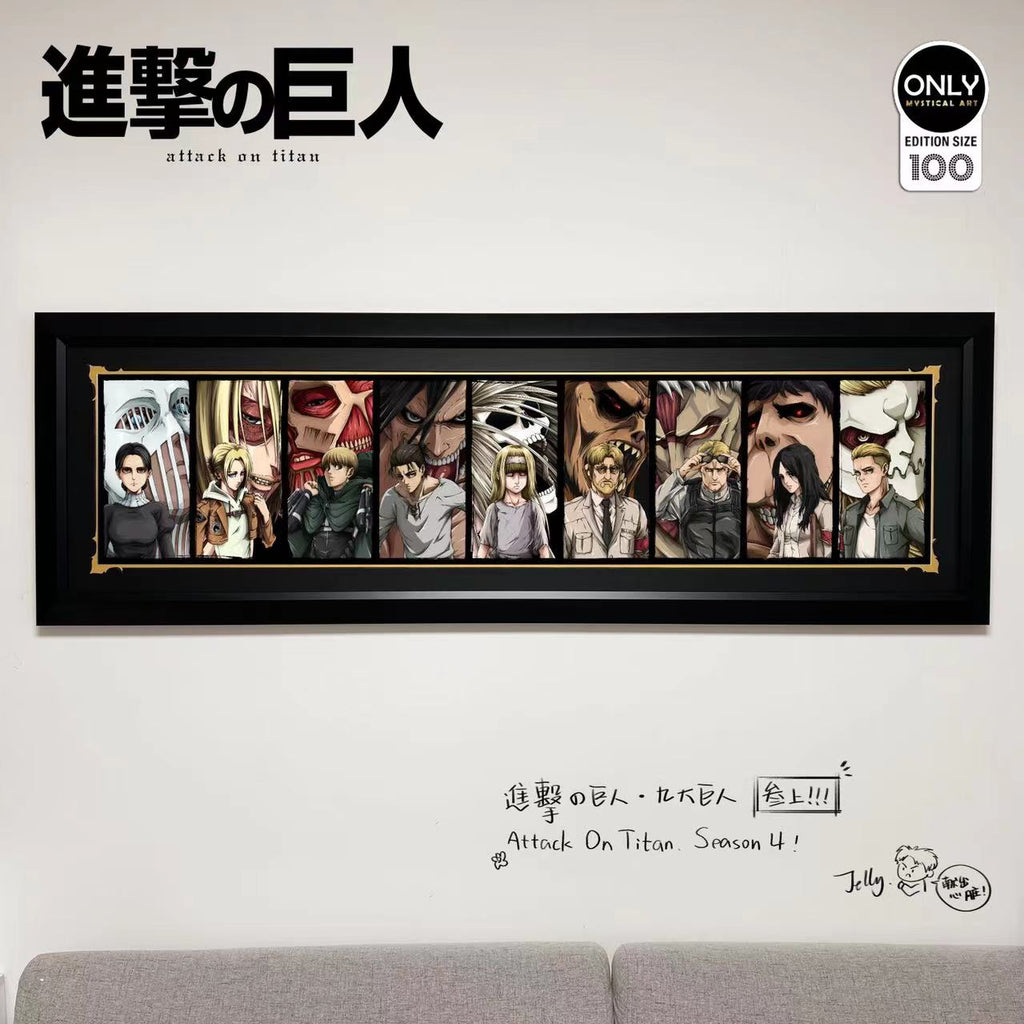 avolounge's tweet photo. 😍 Mystical Art - Attack on Titan character Titan poster frame 😍 
by Avolounge starting at S$280.00 SGD
Show now 👉👉 https://t.co/EsoIuJzOKZ

#Avol.sg #resin #animes #statue #gk https://t.co/o2F2fa4YkN