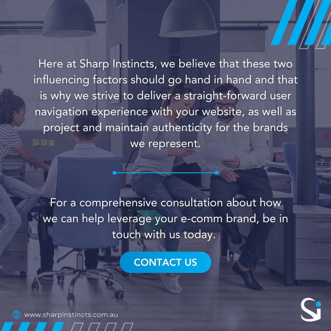 Sharp_Instincts's tweet image. According to the recent study by McCrindle, 69% of Australians are more likely to purchase an ecommerce product if it is a simple process to purchase. 
.
Coming in close at 60%, Australians are further likely to purchase products where the brand is authentic. 
.
Here at Sharp ...