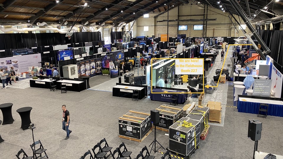 mmaspaceco's tweet photo. We are here! Setting up for the 37th Annual @smallsat Conference today and showing you a little #BTS. Are you headed to Logan UT this week?
#smallsat #space #innovation #deployableantennas #deployablesolararrays #deployablestructures #deorbitsystems #spaceoptics #accomplishMORE https://t.co/VuCdrLPYCw