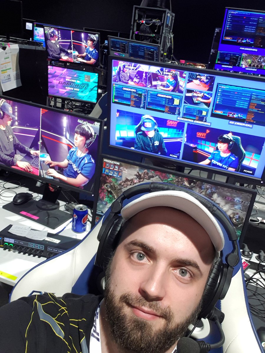 It's been a pleasure to be in game director for #Gamers8 #StarCraft tournament. I was responsible for in game player reactions, picture in picture of gameplay and other stuff to make sure you enjoy the show. It was an unforgettable event. Thank you for watching!