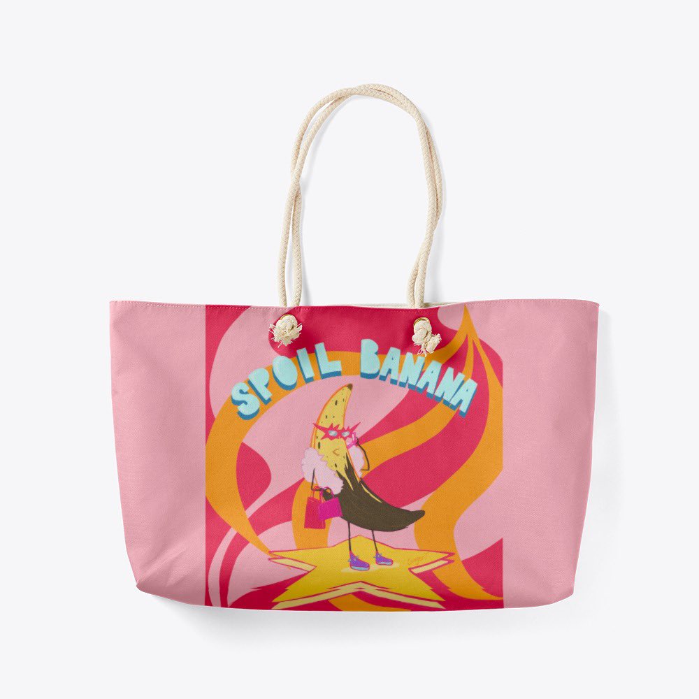 GingerTClothing's tweet photo. Thrilled to share all these new things with you! Especially “Spoil Banana” ✨ https://t.co/9yYimsfC4t
