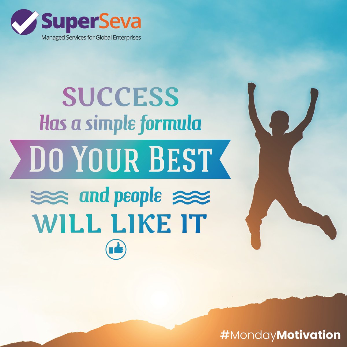 super_seva's tweet photo. "Success has a simple formula do your best & people will like it."
#supersevaglobal #SuperSeva #mondaymotivation https://t.co/XugOsUPCb1